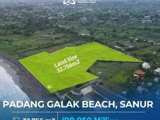 🌴 ULTRA PREMIUM BEACHFRONT LAND FOR SALE — PADANG GALAK SANUR, BALI 🏝️✨