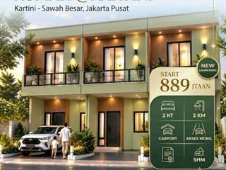 Rumah Mewah Murah Di Lokasi Strategis. Legal SHM, Kartini, Jakarta Pusat