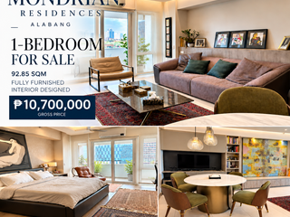 1 bedroom alabang condo - mondrian
