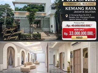 Dijual Gedung Komersial Kemang Raya, Jakarta Selatan