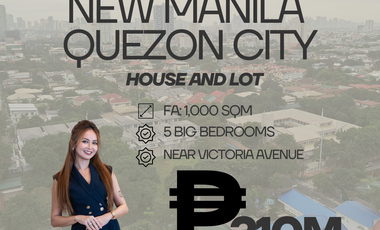 5 BIG BEDROOM HOUSE FOR SALE IN NEW MANILA
