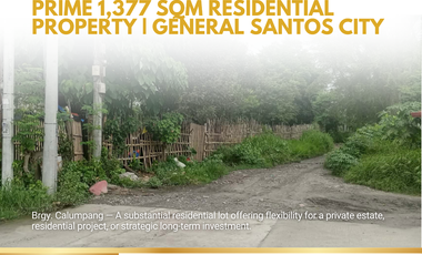 A STRATEGIC LAND INVESTMENT IN GENERAL SANTOS CITY