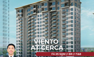 Studio Unit at Viento at Cerca, Las Piñas City
