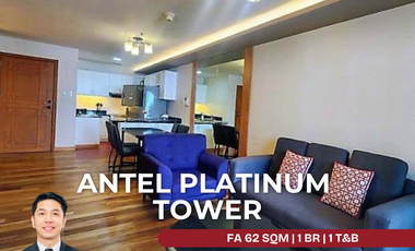 1-Bedroom Fully Furnished Unit at Antel Platinum Tower, Makati City