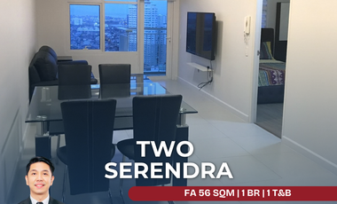 1-Bedroom Fully Furnished Unit at Two Serendra, BGC