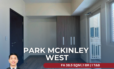 1-Bedroom Corner Unit at Park McKinley West, Taguig City
