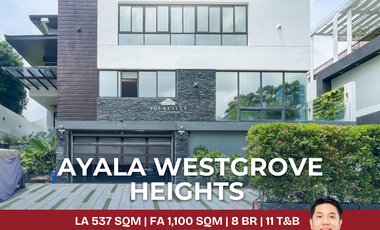 4-Storey Fully Furnished Luxury House at Ayala Westgrove Heights, Cavite