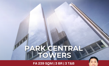 3-Bedroom Unit at Park Central Towers, Makati City