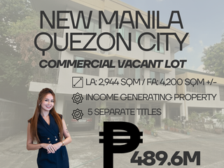 INCOME-PRODUCING PROPERTY FOR SALE IN NEW MANILA, QUEZON CITY
