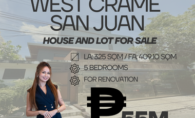 WEST CRAME SAN JUAN HOUSE IDEAL FOR RENOVATION