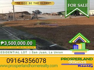 RESIDENTIAL LOT FOR SALE IN SAN JUAN, LA UNION