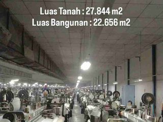 DIJUAL PABRIK MAGELANG. BEKAS PABRIK TEKSTIL DI TEMPURAN MAGELANG. MESIN TEXTILE SUDAH LAKU, HANYA TANAH & BANGUNAN