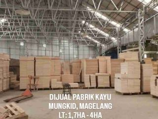 DIJUAL PABRIK AKTIF, PABRIK MAGELANG. PABRIK KAYU MASIH AKTIF BEROPERASI