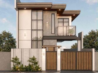 Automated Gate, Brand New Elegant Semi Furnished Modern House Taytay Rizal near C6 Highway & SM Taytay