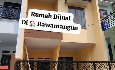 DIJUAL RUMAH BARU 3 LANTAI – RAWAMANGUN