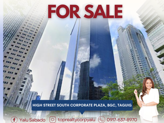 FOR SALE Fitted 95 sqm Office Condo with Garden Access at High Street South Corporate Plaza Tower 2, BGC, Taguig
