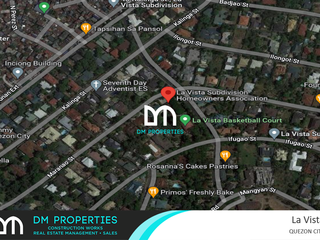 For Sale: 6  Vacant Lots in La Vista, Quezon City