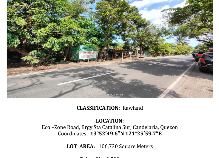 Maharlika Highway, Malabanban Norte, Labak 2, Candelaria, 2nd District, Quezon