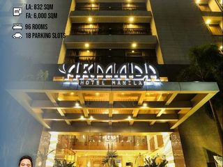 Income-generating 14-Storey Hotel for Sale in Armada Hotel at City of Manila