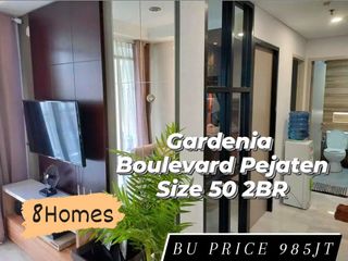 Apartemen Gardenia Boulevard Pejaten 2BR Best View