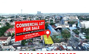 COMMERCIAL LOT FOR SALE IN PUNTA PRINCESA CEBU CITY