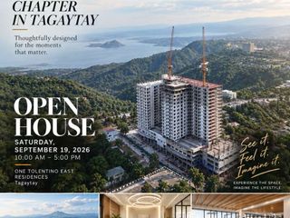 Retirement or Weekend Home in Cool Tagaytay | Taal View Condo at One Tolentino East