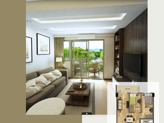Condo for Sale in One Antonio Makati|2BR w/balcony |Move in Ready