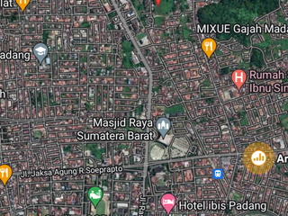 For quick sale of vacant land on Jalan Khatib Sulaiman Padang, West Sumatra