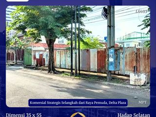 STRATEGIS! Sewa Tanah Tengah Kota Langka Ut Usaha Cafe Club NEGO KERAS