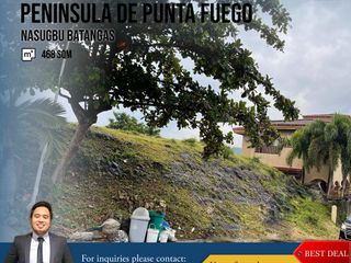 Residential Lot for Sale in Peninsula De Punta Fuego at Nasugbu Batangas