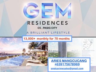 SMDC GEM RESIDENCES - C5 PASIG