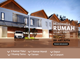 rumah Bandung 1 unit lagi dekat Setiabudi gegerkalong UPI