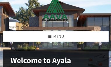 Prime Lot for sale in Ayala Alabang Village