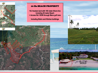 10.3 hectare Beach Resort land