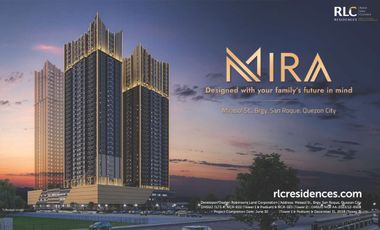 Pre-selling 53 SQM 2BR Condo Unit For Sale in Quezon City by myRLC Home "MIRA"