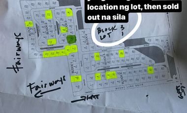 Lot for Sale in The Alcove Malarayat Golf and Country Club Lipa City Batangas
