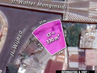 RUANG USAHA KOMERSIAL at Jl WOLTER MONGINSIDI, KEBAYORAN BARU