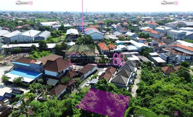 Jual tanah cargo denpasar lt 350 m2