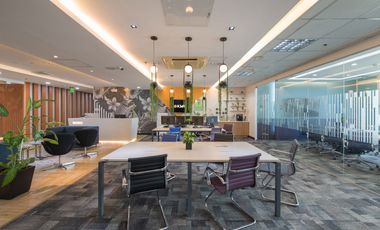 Coworking Seats for Rent at SM Aura Office Tower, McKinley Parkway, Taguig City