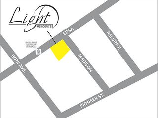 LIGHT RESIDENCES , along  EDSA, studio unit for sale